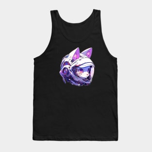 Anime Space Cat Tank Top